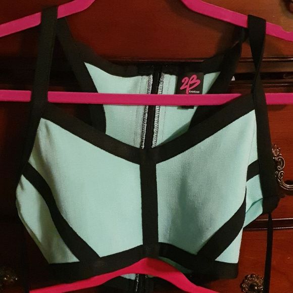 2B by BeBe Sexy Cut Out Bandage Dress  XS - Picture 4 of 7